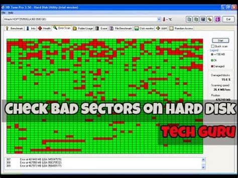 hard drive bad sector test|hard disk sector check.